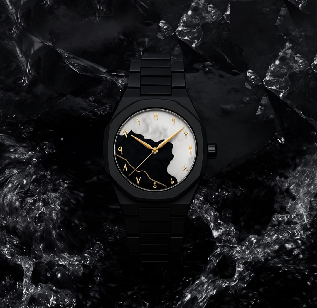 Black Aura Watch Elegant Design Durable Build