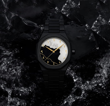 Black Aura Watch Elegant Design Durable Build