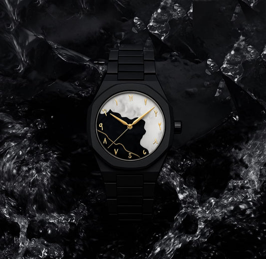 Black Aura Watch Elegant Design Durable Build