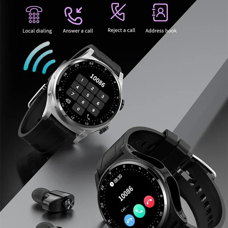 Smart Watch 2 in 1 Earbuds