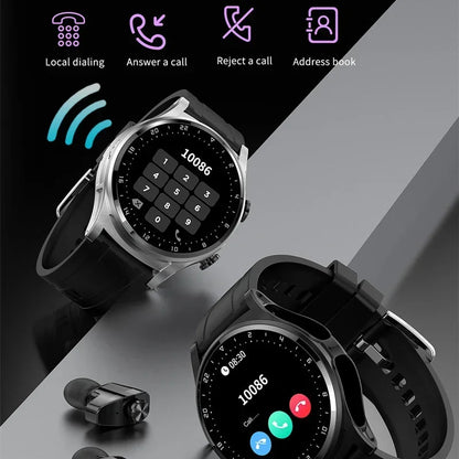 Smart Watch 2 in 1 Earbuds